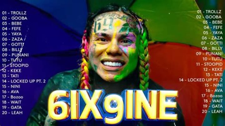 
5 best songs of Tekashi 6ix9ine 