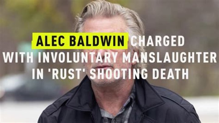 
Alec Baldwin Accused with Involuntary Manslaughter For Rust Shooting 