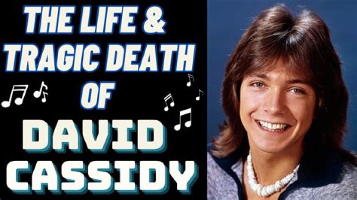 
David Cassidy Obituary, What was David Cassidy Cause of Death? 