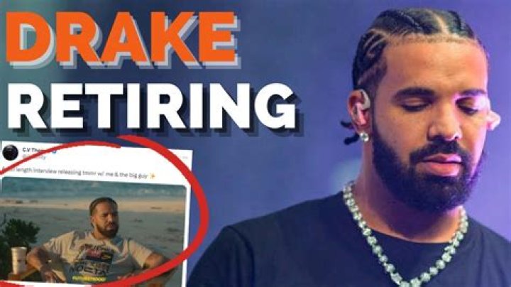 
Is Drake retiring? Graceful exit comments explored 