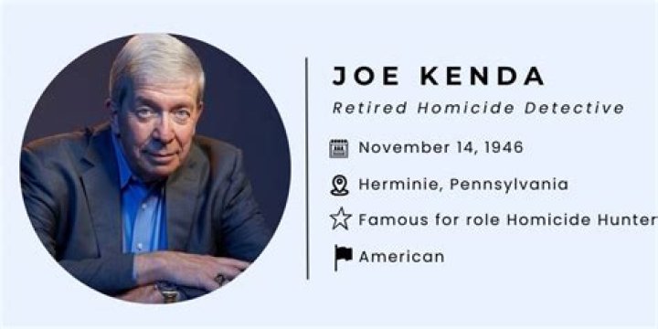 Joe Kenda Net Worth, Age, Birthday, Wikipedia, Who, Nationality, Biography