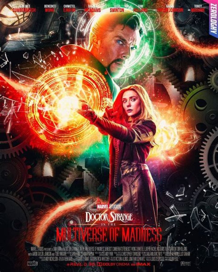 
Scarlet Witch Steals The Show In Doctor Strange 2 Fan Poster 