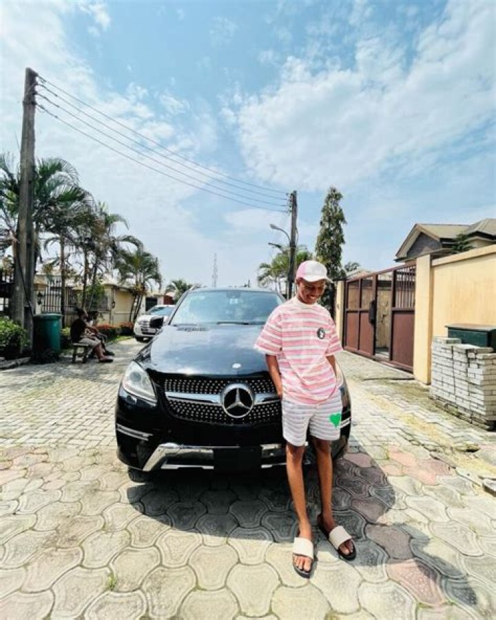 
Skit Maker. Mazi Okeke Blesses Himself With A Mercedes Benz Car 