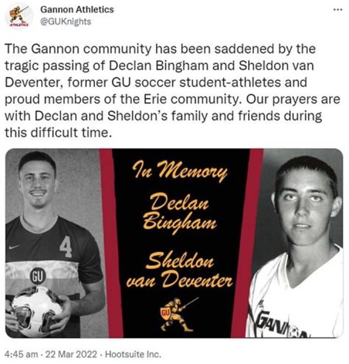 
Soccer Players Declan Bingham and Sheldon Van Deventer Accident Rumors and Twitter Reaction 