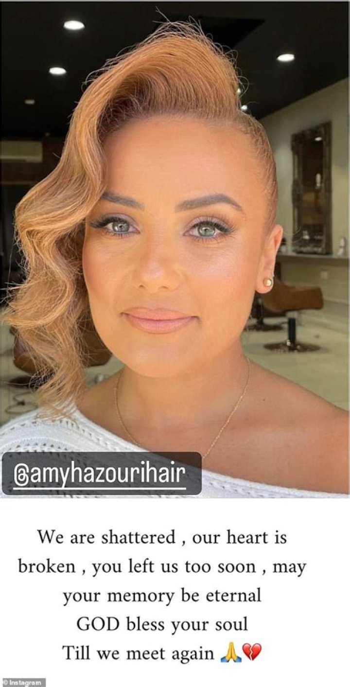 
Who is Amy Hazouri? And what has happened to her? 