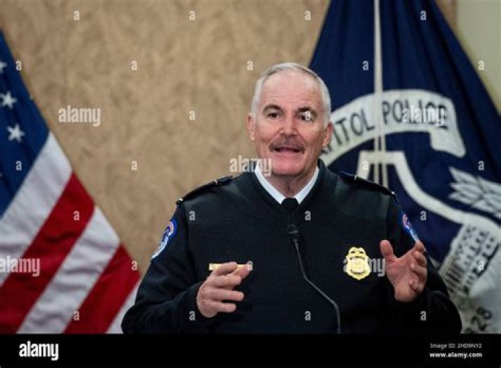 
Who is J Thomas Manger, US Capitol Police chief? 
